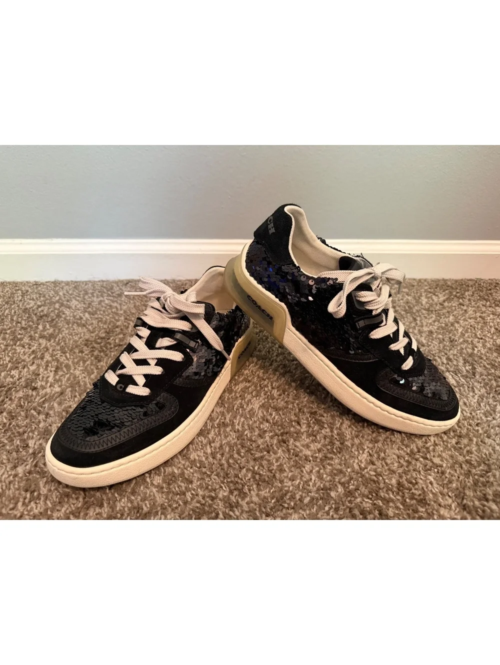 Coach Citysole Court Sequin Sneakers Women’s 8.5
